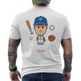 大谷翔平 ロサンゼルス 野球 ヘルオータニ Mlbpa メンズTシャツ バックプリント