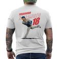 山本由伸mlb野球選手 メンズTシャツ バックプリント