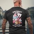 17歳の誕生日ガール 17年目 アイスクリーム 背番号17 メンズTシャツ バックプリント 高齢者への贈り物