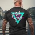 80S Father's Day Rad Dad Great For Born In 1980'S Men's T-shirt Back Print Gifts for Old Men