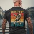 8歳の誕生日 軽くたたく少年 Bruh It's My 8Th Birthday メンズTシャツ バックプリント 高齢者への贈り物