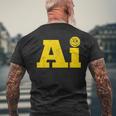 Ai 人工知能 Ai メンズTシャツ バックプリント 高齢者への贈り物