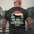 Alano Papà I Retro Alano T-shirt da uomo con stampa posteriore Regalos para ancianos