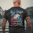 Aw Ship It’S A Family Trip 2025 Family Matching Cruise Trip Men's T-shirt Back Print Gifts for Old Men