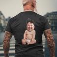 Baby Kim Jong Un-Big Baby メンズTシャツ バックプリント 高齢者への贈り物