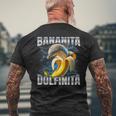 Bananita Dolfinita メンズTシャツ バックプリント 高齢者への贈り物