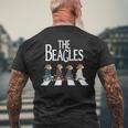 The Beagles Classic Beagle Owner ビーグル犬 メンズTシャツ バックプリント 高齢者への贈り物