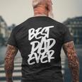 Best Dad Evertシャツプリント、Bester Father Der Welt、父の日 メンズTシャツ バックプリント 高齢者への贈り物