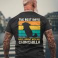 The Best Days Chinchilla チンチラ メンズTシャツ バックプリント 高齢者への贈り物