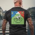 Bicycle Day 1943 Lsd Acid Hofmann Trip メンズTシャツ バックプリント 高齢者への贈り物