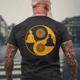 Bouddha Yang T-shirt imprimé au dos Cadeaux pour les vieillards