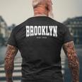 Brooklyn お土産 記念品 ブルックリン メンズTシャツ バックプリント 高齢者への贈り物