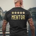 Cadeau Amusant De Mentor Best Fivetar Best Mentor Reconnaissance T-shirt imprimé au dos Cadeaux pour les vieillards