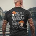 Cèpes Chasseur De Champignon Un Cueilleur De Champignons T-shirt imprimé au dos Cadeaux pour les vieillards