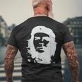 Che Guevara キューバ革命 反乱軍 フィデル カストロ 葉巻 キューバ メンズTシャツ バックプリント 高齢者への贈り物