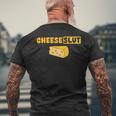 Cheeselut ファニーチーズ愛好家 乳製品 カード ユーモア メンズ レディース メンズTシャツ バックプリント 高齢者への贈り物