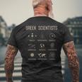 Chemisecientifique Grecque Aristote & Thalescience T-shirt imprimé au dos Cadeaux pour les vieillards