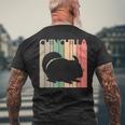 Chinchilla チンチラ メンズTシャツ バックプリント 高齢者への贈り物