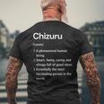 Chizuru 名前の定義 面白い辞書 メンズTシャツ バックプリント 高齢者への贈り物