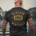 Classic 1959 ヴィンテージ 1959年生まれ 64歳の誕生日ギフトアイデア 64歳 メンズTシャツ バックプリント 高齢者への贈り物