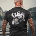 Daddy 2025 初めての父の日 新しいパパ 若い父親 メンズTシャツ バックプリント 高齢者への贈り物