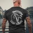 Dart Player Emotions Cost Points Epic スケルトン ハンドダーツ メンズTシャツ バックプリント 高齢者への贈り物