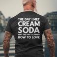 The Day I Met Creamoda クリームソーダ メンズTシャツ バックプリント 高齢者への贈り物