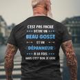 Dépannageuper Dépanneur Humour Beau Gosse Dépanneur T-shirt imprimé au dos Cadeaux pour les vieillards