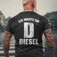Diesels Mechanic For D He Wants The Diesels メンズTシャツ バックプリント 高齢者への贈り物
