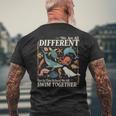 We Are Different But In This School We All Swim Together Men's T-shirt Back Print Gifts for Old Men