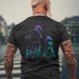 Dirt Bike Papà E Figlio Motocross Biking T-shirt da uomo con stampa posteriore Regalos para ancianos