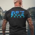 Dive Palau、パラオでのスキューバダイビング メンズTシャツ バックプリント 高齢者への贈り物