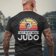 En Mi Cabeza Hago Judo Judo Camiseta Hombre Estampado Espalda Regalos para ancianos