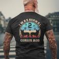 Ero Normale 2 Due Corgis Cani Fa Divertente Cane Mamme Papà T-shirt da uomo con stampa posteriore Regalos para ancianos