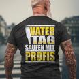 Father's Dayaufen Mit Profis Father T-Shirt mit Rückendruck Geschenke für alte Männer