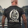 Fck Nzs かわいい猫 メンズTシャツ バックプリント 高齢者への贈り物