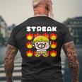 Firetreak メンズTシャツ バックプリント 高齢者への贈り物