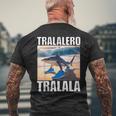 Tralalero Tralala イタリア Brainrot Gen Z メンズTシャツ バックプリント 高齢者への贈り物