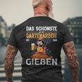 Gießen Ist Das Beste Garten Und Bier Gardener T-Shirt mit Rückendruck Geschenke für alte Männer