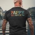 Golf Pappy 父の日用 Best Pappy By Par メンズTシャツ バックプリント 高齢者への贈り物