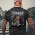 Goozilla オクトドン デグス グッズ おもしろ デグー ことわざ メンズTシャツ バックプリント 高齢者への贈り物