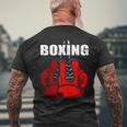 Guantes De Boxeo Love Boxeo Camiseta Hombre Estampado Espalda Regalos para ancianos