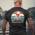 Hangover Movie Carlos ファーストネームシャツ クラシックシネマtシャツ メンズTシャツ バックプリント 高齢者への贈り物