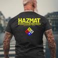 Hazmat 危険物対応チーム技術者tシャツ メンズTシャツ バックプリント 高齢者への贈り物