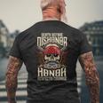 Honor Respect Courage メタルツール 真鍮ナックル メンズTシャツ バックプリント 高齢者への贈り物