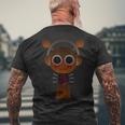 Horror Oren Deprunki Camiseta Hombre Estampado Espalda Regalos para ancianos
