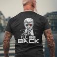 I'll Be Back 2024 ドナルド・トランプ 大統領用 おもしろサングラス メンズTシャツ バックプリント 高齢者への贈り物