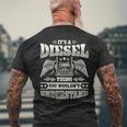 It's A Diesel Thing トラッカー トラック ドライバー メカニック 面白い メンズ メンズTシャツ バックプリント 高齢者への贈り物