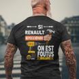 It's If Renault Can't Fix It No One Is メンズTシャツ バックプリント 高齢者への贈り物