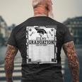 It's My Graduationign My Chool Gradual Grad 2024 メンズTシャツ バックプリント 高齢者への贈り物